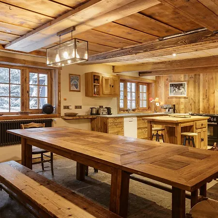 Lavancher - 400m2 Ferme 1803 Renovee Sauna Billard * Chamonix