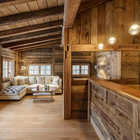 Domek alpejski Lavancher - 400m2 Ferme 1803 Renovee Sauna Billard